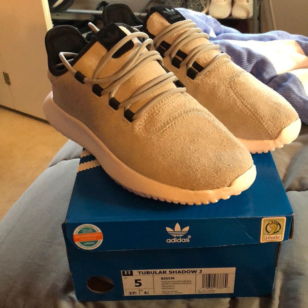 Gray adidas